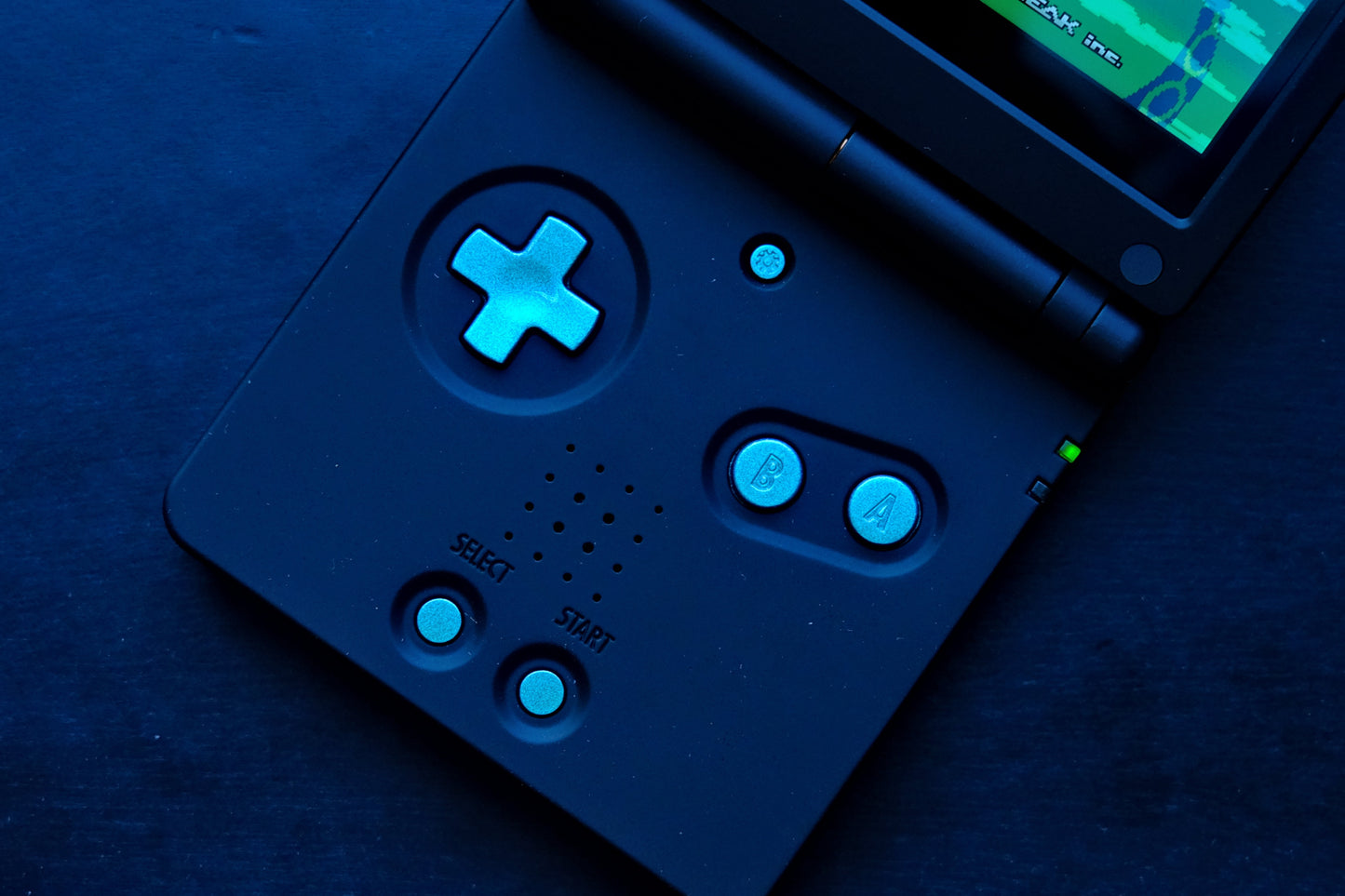 Custom Modded Gameboy Advance GBA SP with IPS V5 Screen