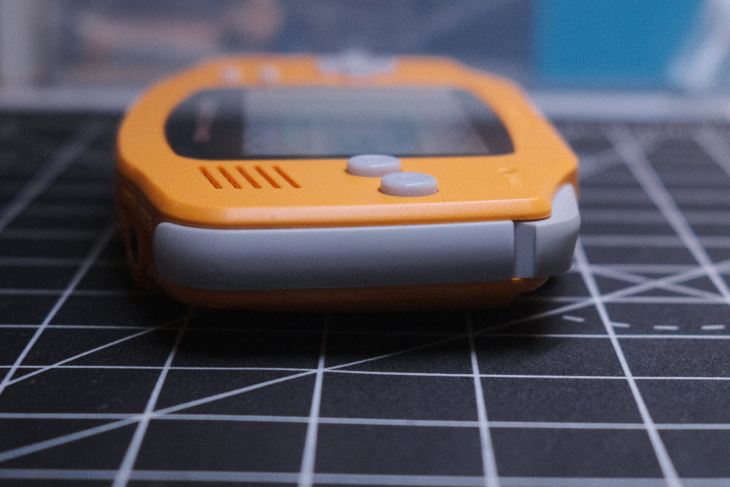 OEM Original Orange GBA Recapped, IPS V5 Screen