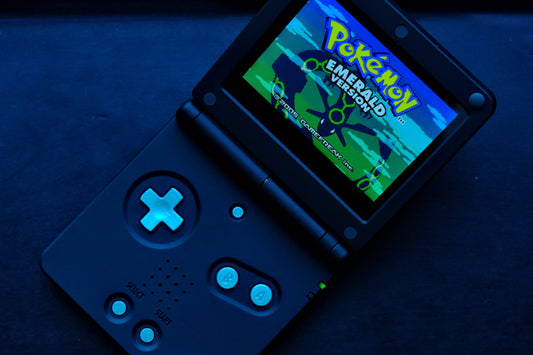Custom Modded Gameboy Advance GBA SP with IPS V5 Screen