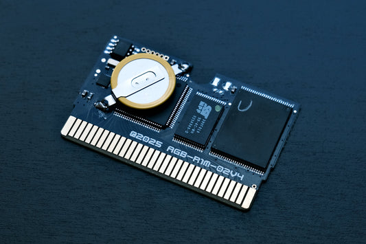 Re-programmable GBA Flash Cart - RTC 32MiB Rom 1M Flash Save