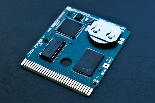 Re-programmable GB/GBC Flash Cart - RTC 8MiB Rom 256K FRAM Save