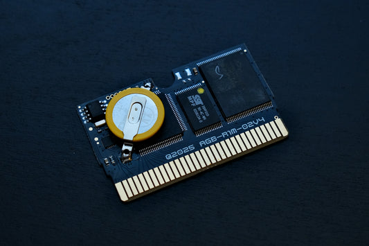 Re-programmable GBA Flash Cart - RTC 32MiB Rom 1M Flash Save (Work with Pokemon)