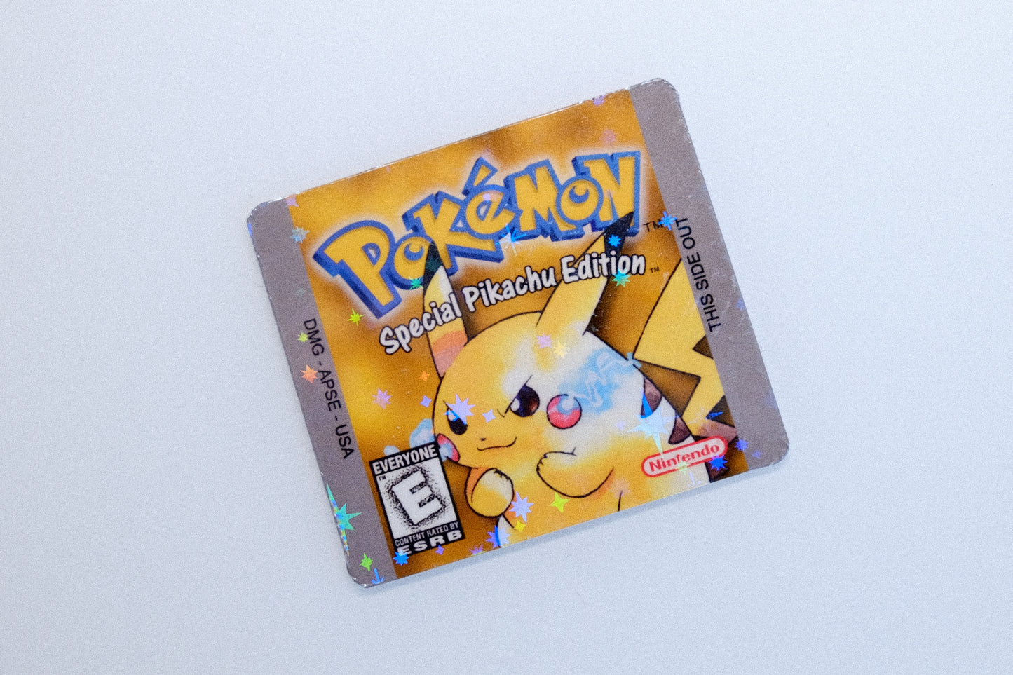 Pokemon Reproduction Replacement Labels - Holographic and Laminated Vinyl Stickers