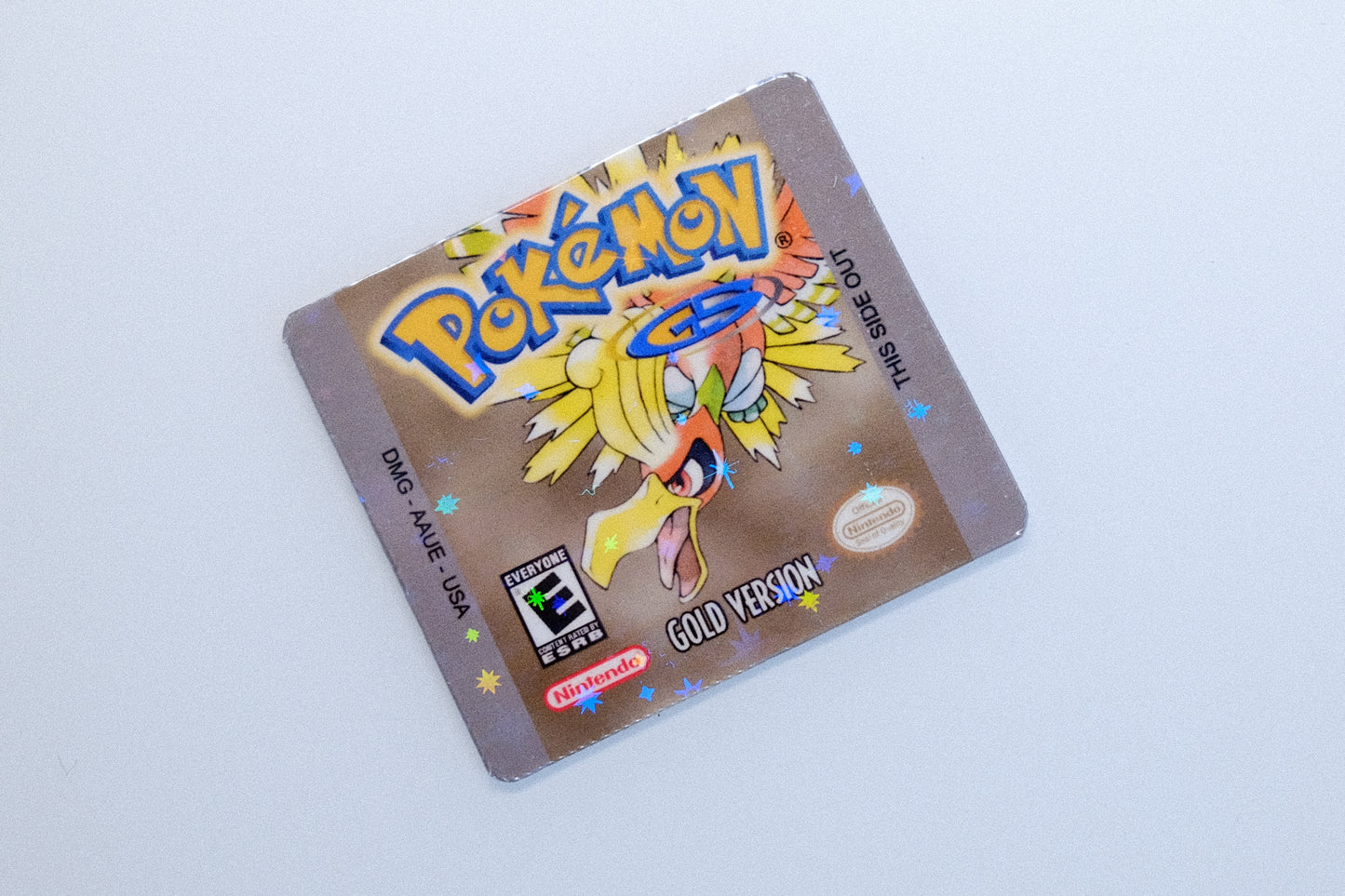 Pokemon Reproduction Replacement Labels - Holographic and Laminated Vinyl Stickers