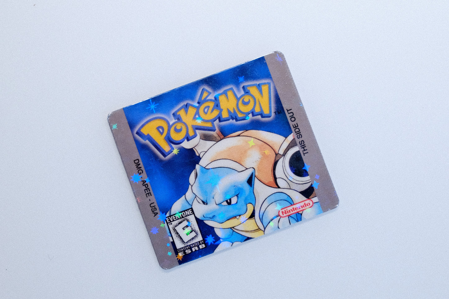 Pokemon Reproduction Replacement Labels - Holographic and Laminated Vinyl Stickers