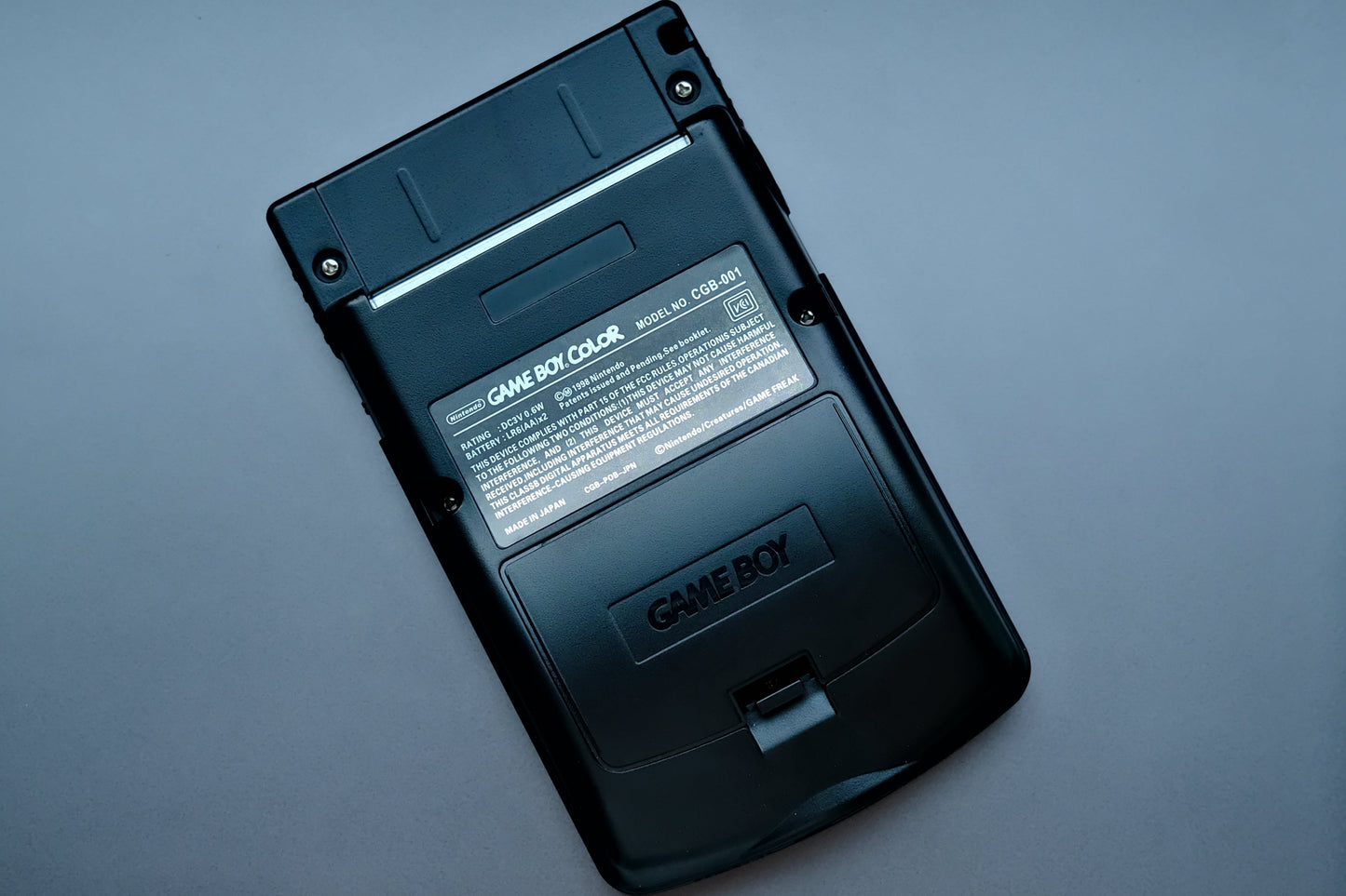 Black GBC with OLED Touch Screen